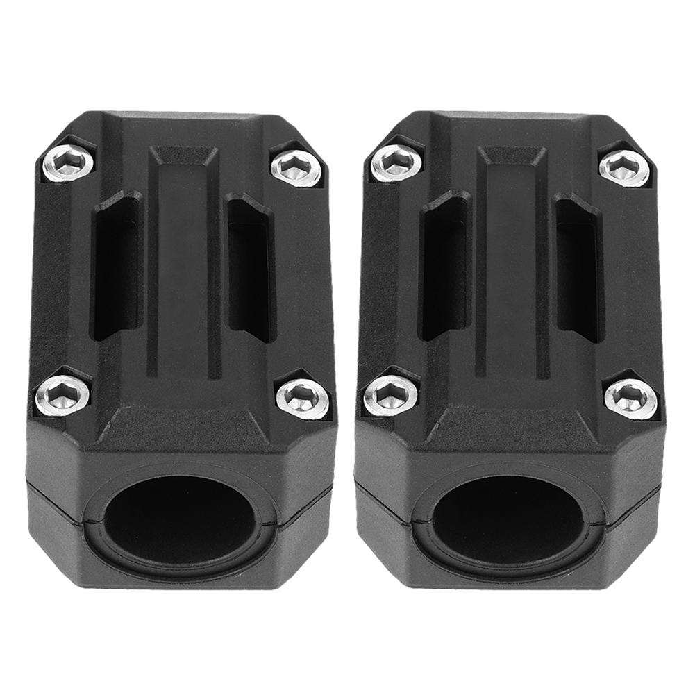 Engine Bumper Block Pair of Motorcycle Engine Bumper Decorative Block for for - Body & Frame Parts