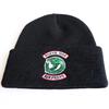 European and American Popular River Valley Town Woolen Hat Riverdale Embroidered Knitted Hat, Warm Pullover, Hip-hop Style