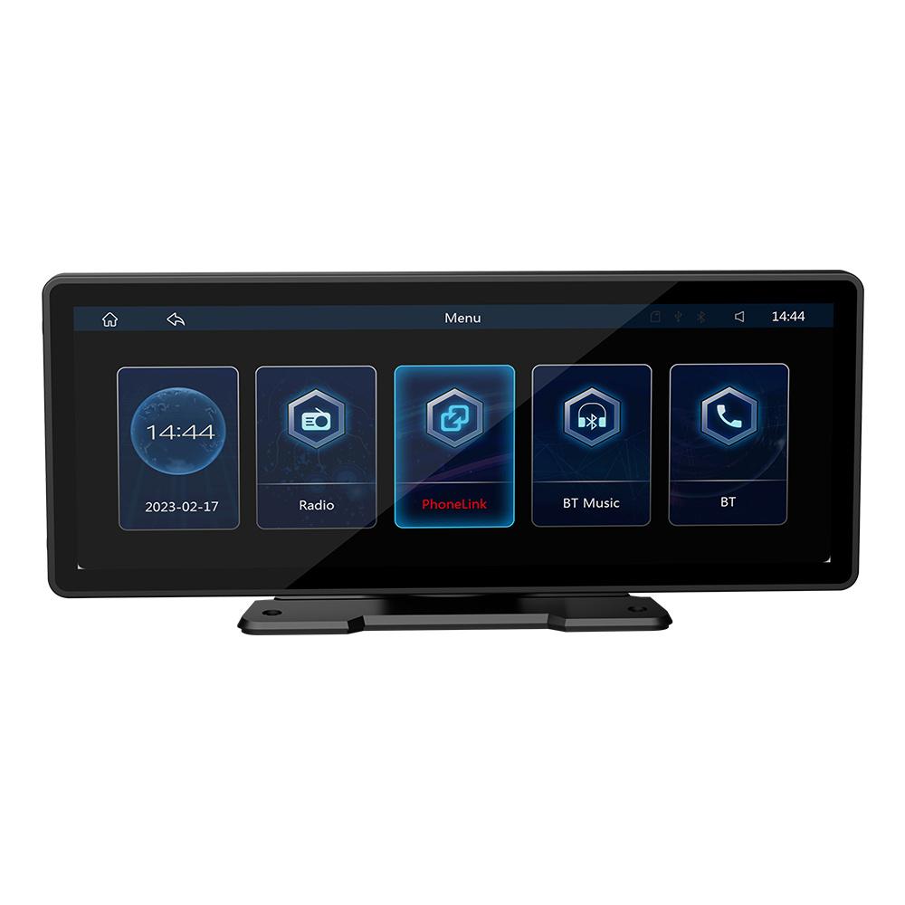 Universal 9.3" Car Monitor Touch Screen Multimedia Player For Wireless Carplay