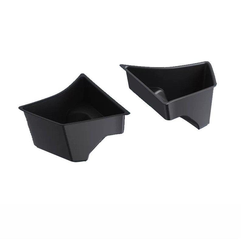 Rear Trunk Side Organizer Storage Box For Tesla Model 3 Highland 2025 Waterproof Odorless Side Storage Bins Trunk Accessories
