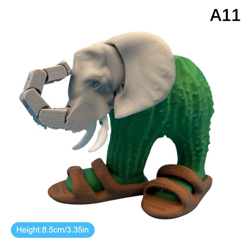 Italienisches Brainrot Spielzeug 3D-gedruckte Puppe Tung Tung Sahur Figur Tralalero Tralala Hai-Figur Schreibtischornament Geschenke Heimdeko