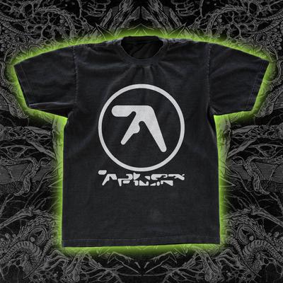 Aphex Twin Logo Classic Tee Black T Shirt Fan Gift Unisex Tee