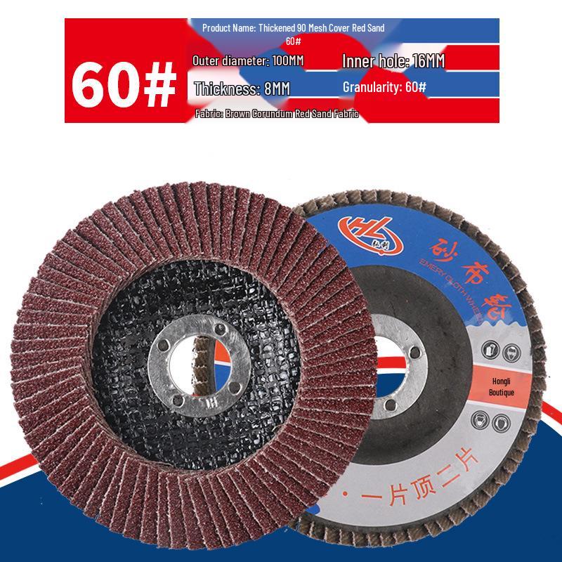 Louvered Flap Disc 100 – Grinding & Polishing Wheel for Angle Grinders