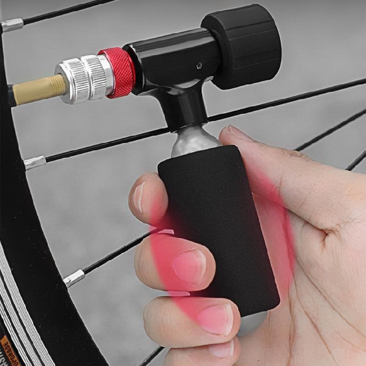 Portable CO2 Inflator Head Quick & Easily Bicycles Tyre Pump Bike Inflation Valves Head Nozzle CO2 Tyre Filler Enduring