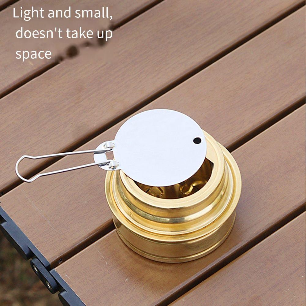 Portable Outdoor Alcohol Stove with Stand Mini Cross Rack Alcohol Stove Cooking Furnace  Survival