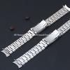 20mm 22mm Watch Straps Steel Metal Watch Bands Curved Arc End Bracelet Waterproof Diving Replacement Wristband Belt Accessories