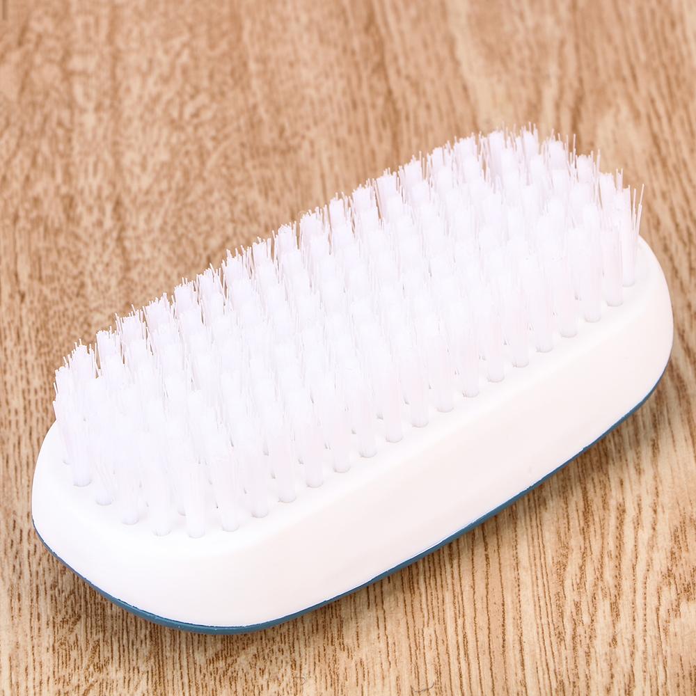 Household Hands Laundry Brush Washing Clothes Shoe Sock Cleaning Brush for Kitchen Bathroom Plastic Hard Bristle Multifunctional Portable Brush