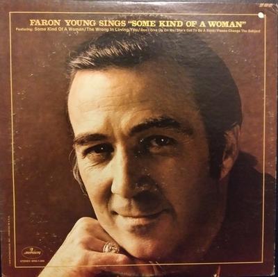 LP Record FARON YOUNG - Faron Young Sings "Some Kind Of A W SRM1698 Mercury 1974 US Country Used