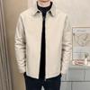 Executive Business Down Jacket Men's Winter Lapel% White Duck Down Casual Cold-resistant Loose Coat