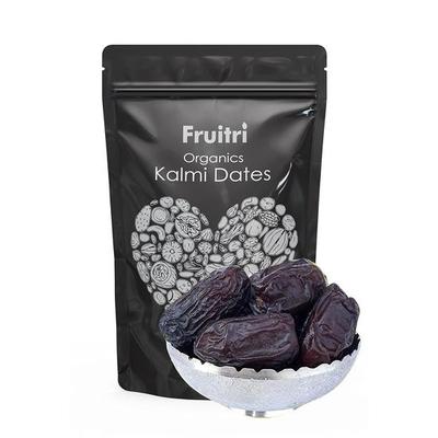 Fruitri Premium Queen Kalmi Dates 1kg, Juicy & Delicious Khajoor, Arab Khajur, 100% Naturally Dried & Free from Any Preservative, Dartes Dry Fruits