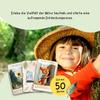 50 Cartes d'Exploration pour Enfants - Chasse au Trésor en Plein Air et Découverte de la Nature I Jeu de Recherche Passionnant I Jeux Éducatifs de 4 à 8 Ans