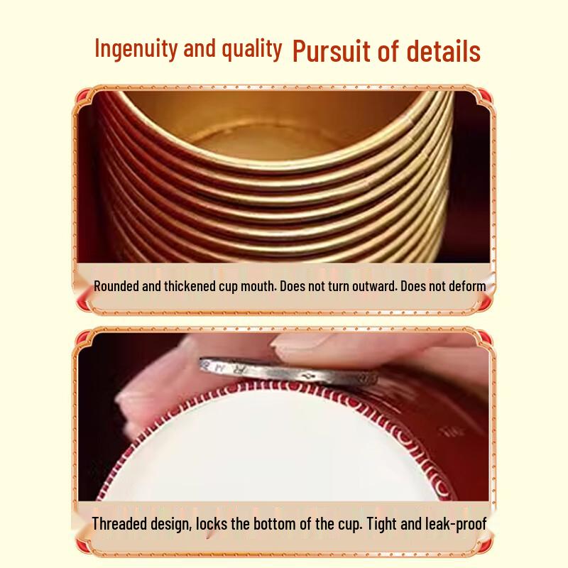 Golden Snake BoFu Gold Foil Disposable Paper Cups