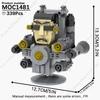 MOOXI Set di Figure Skibidi Toilet Man TvMan Cameraman Speakerman Blocchi da Costruzione Modello MOC Mattoncini Giocattoli per Adulti Bambini Regalo di Compleanno