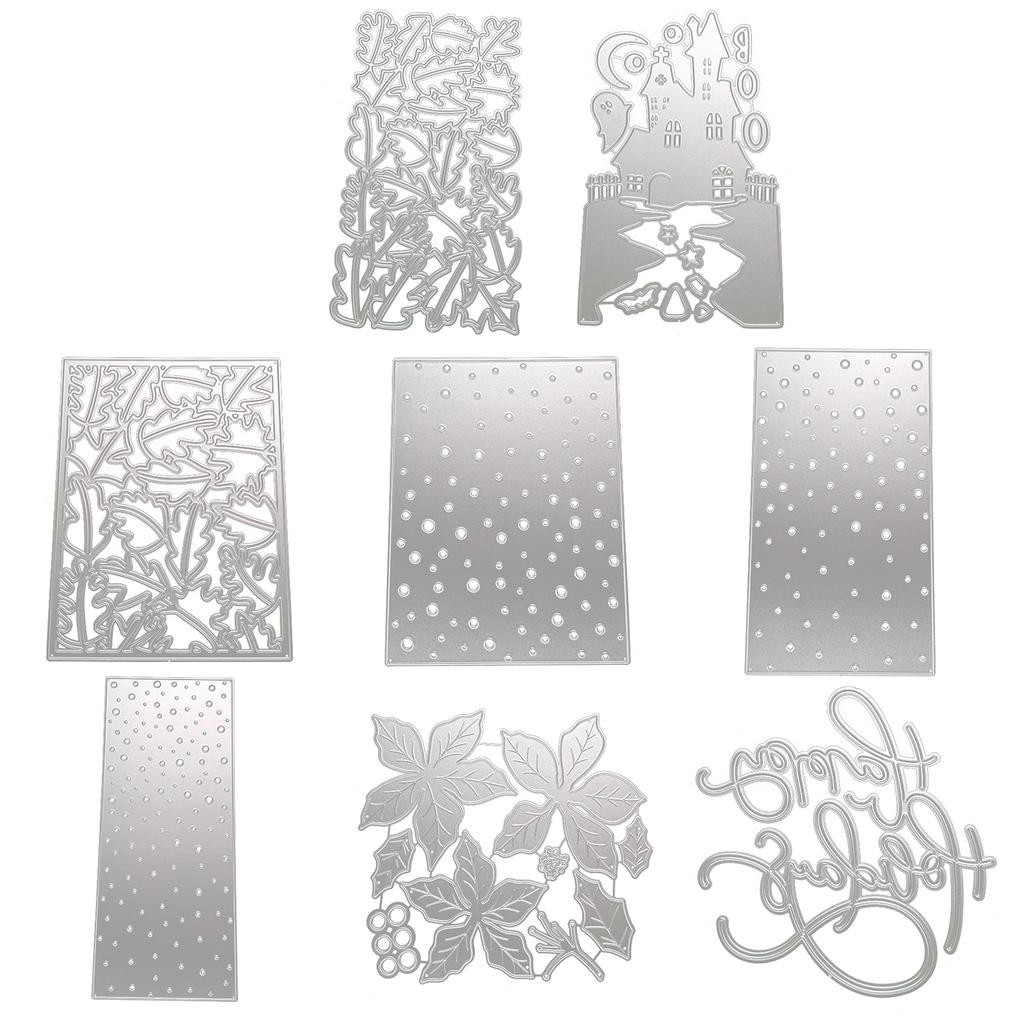 Exquisite Metal Cutting Die Stencil DIY Christmas Greeting Cards Making Supplies