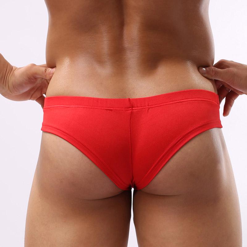 Vogue Briefs Low Waist Pouch Men Bulge Underwear G String U Convex Man's Thongs