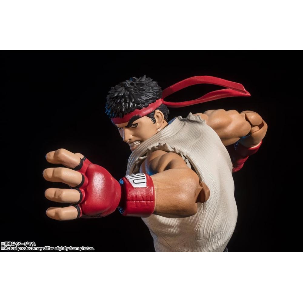SHFiguarts Street Fighter Ryu -Antrekk 2- Ca. 150 mm PVC- og ABS-malt bevegelig figur