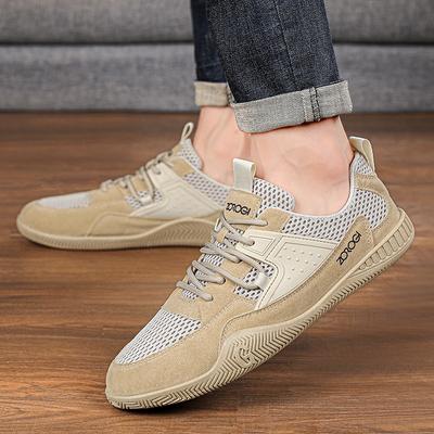 Comfortable Men's Casual Shoes Outdoor Breathable Mesh Summer Men Shoes New Non-slip Lightweight Mens Shoes