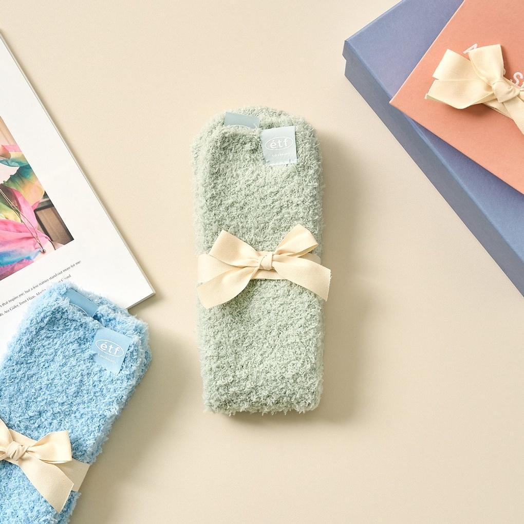 It's Socks Soft Sleep Socks Green_FS0825059