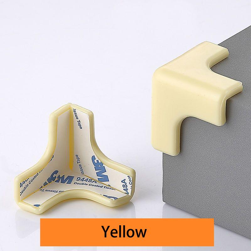 8 adet Yumuşak tutkal çarpışma önleyici köşe şeffaf ev masa dolabı köşe dik açı anti-vuruntu tutkal