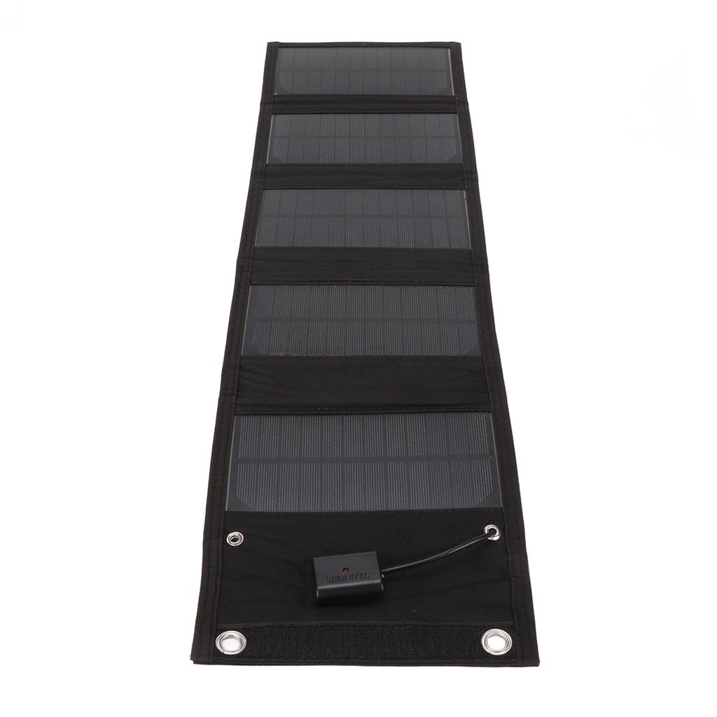 Solar Panel Foldable Waterproof 15W Portable Solar Cell Charger with USB Port for Phone Laptop Camera
