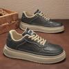 Men's Autumn 2025 Retro Leather Casual Shoes - High-End Versatile British Style