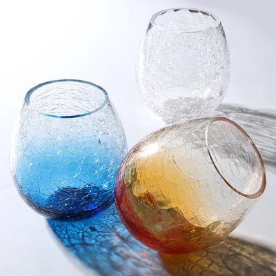 Verre à eau domestique en verre craquelé style japonais créatif verre à vin étranger whisky tasse à boire de l'eau