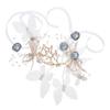Bracelet extensible en forme de papillon pour demoiselle d'honneur, fleur artificielle, Corsage