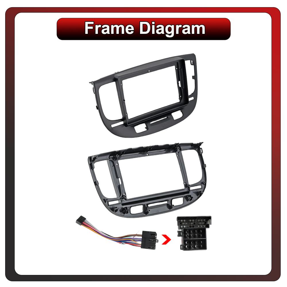2Din Android Car-Play Car Radio,KIA Rio 2005-2010,Multimedia Player Head Unit Stereo GPS Navigation BT WIFI,1+16GB
