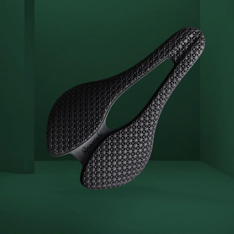 3D Printed Carbon Fiber Bicycle Saddle Short Nose Road MTB Cycling Seat Black M