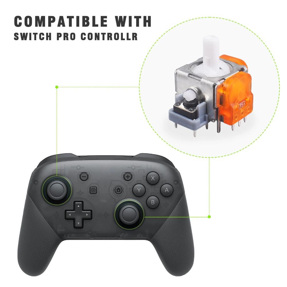 10pc/set Electromagnetic Joystick for PS5 Controller 3D Analog Stick Sensor Module for Ps4 for Xbox One Gamepad