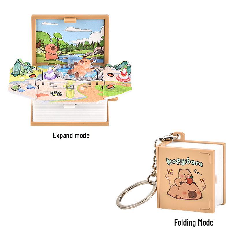 Kluczówka-Zabawka Zamek Pop-Up i Koszykówka z Dinozaurem Astronautą - Kreatywny Prezent Odstresowujący