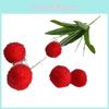 Artificial Flower Sphere With Flocked Material For Event Decor And Photography Props
