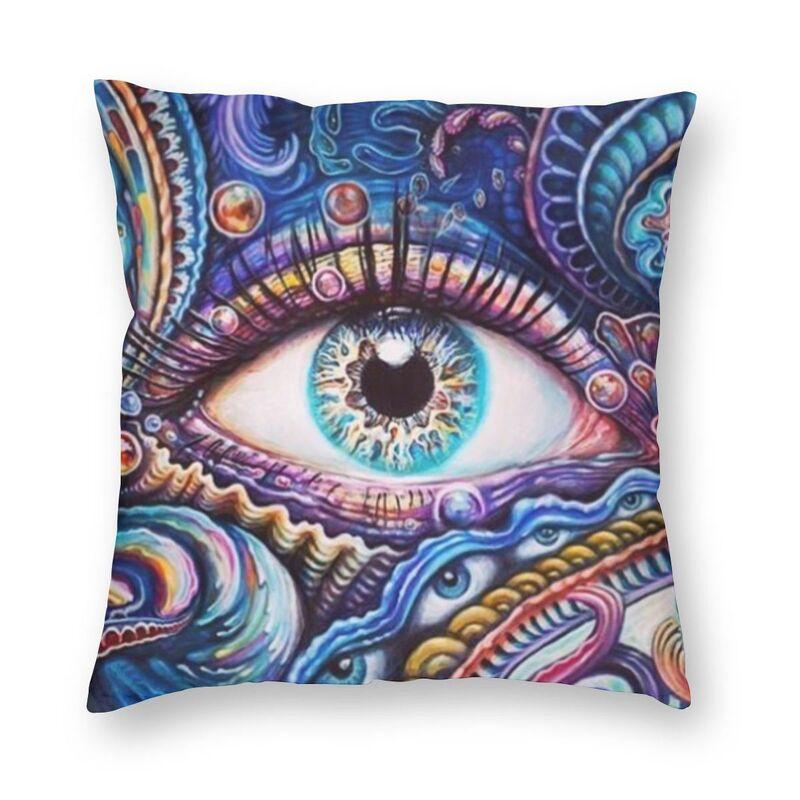 Evil Eye Black Art Mønster Putetrekk Putetrekk Hjem Stue Sofa Bil dekorasjon Putetrekk Putetrekk