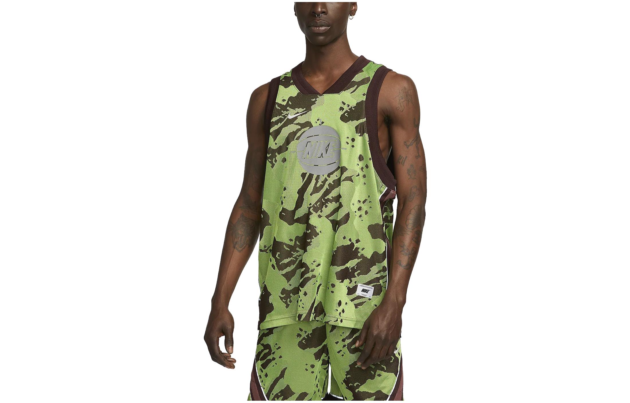 Nike Basketball Jersey Men s Earth Umber DX0258-227 L