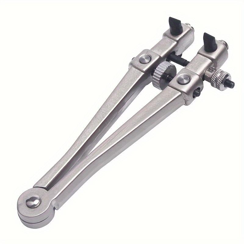 1pc High Manganese Steel V-Shaped Watch Case Opener for Battery Replacement & Repair Tool