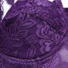 Large Size Ultra-thin Underwear Women's Bra Sexy Lace Beauty On The Back Full Cup Bra