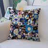 Art T-Takashi M-Murakamis Pillow Anime Pillow Sofa Bed Head Pillow Cover Cushion Cover 45x45 cm Fashion