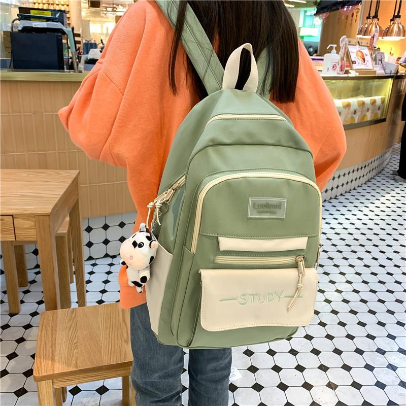 Women's Backpack Schoolbag Women's Backpack Senior Middle School Students Campus Backpack Office Computer Bag