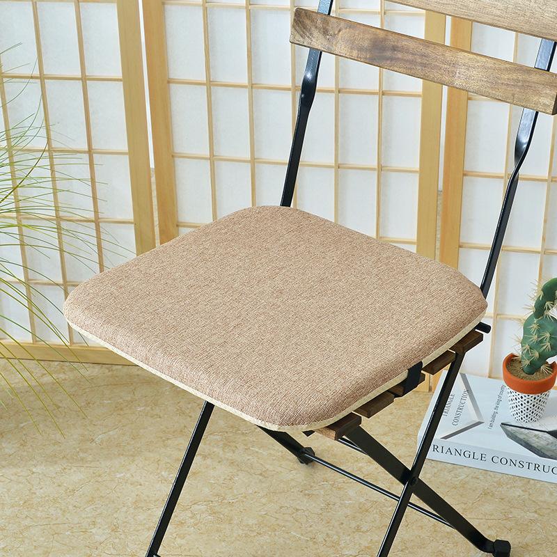 Memory cotton Soft Cushion Square Home Dining Chair Mat Four Seasons Office Classroom Chair Cushion Simple Non-slip Stool Pad