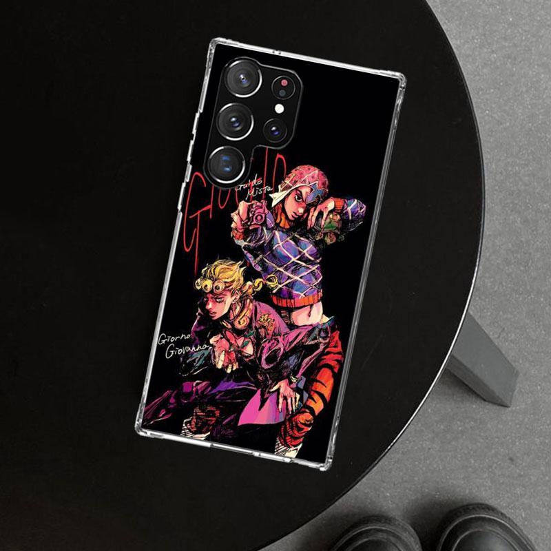 JoJo Adventure Guido Mista Phone Case Cover for Samsung Galaxy S26 S25 Edge S24 S23 Ultra S22 Plus S21 FE S20 + Art Customized F