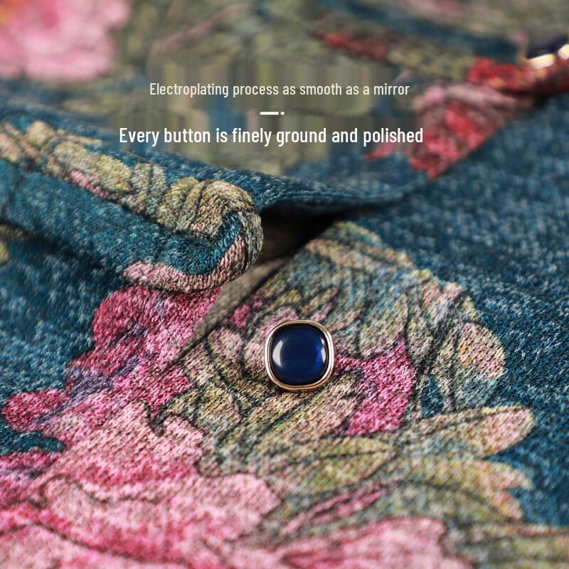 YUZHAOLIN Elderly Women's Tang Suit Style Jacket