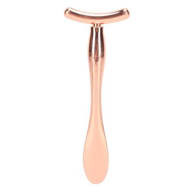 Eye Cream Applicator Rose Gold T Shape Scoop Dual Head Promote Absorption Reduce Edema Eye Cream