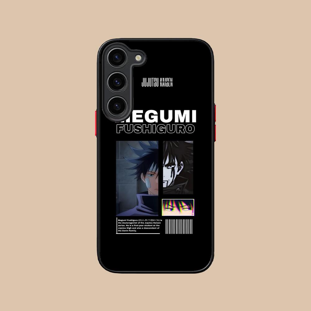 Jujutsu Kaisen Megumi Mobile Phone Case for Samsung Galaxy S25 S24 S23 S22 S21 Plus FE Ultra Colour Silicone Cover Luxury Cover