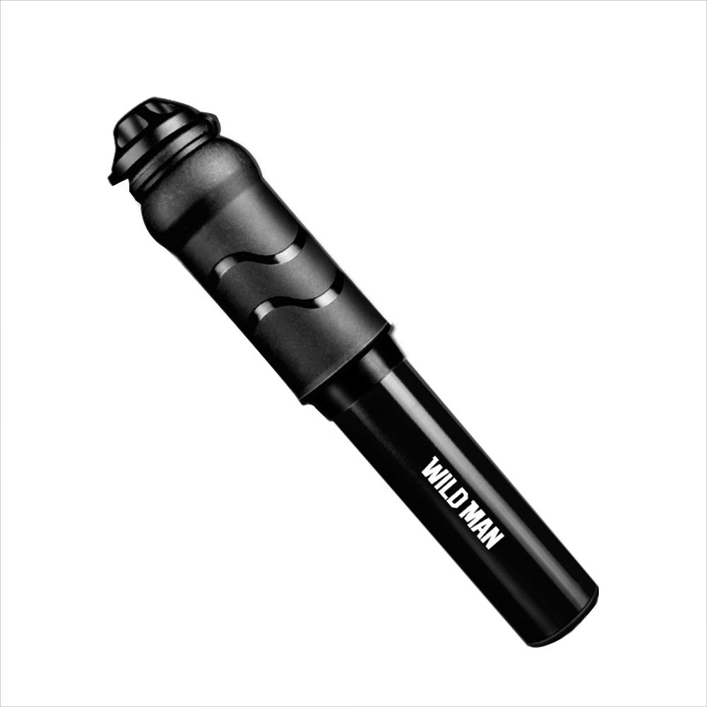 Portable Lightweight Mini Bicycle Pump Basketball Pump for American French Valve black One size#1