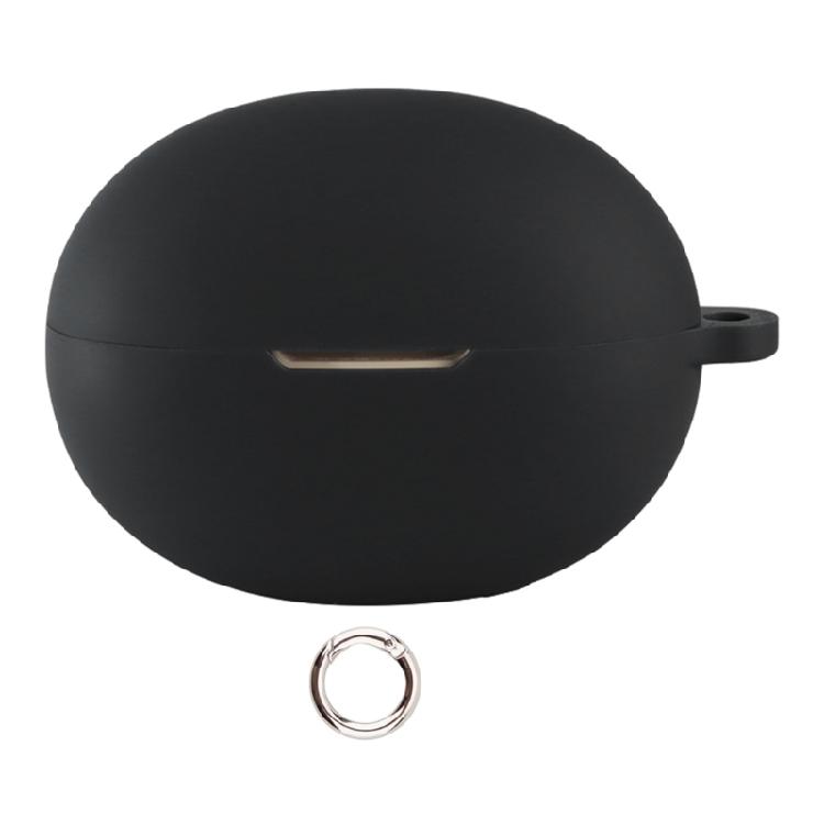 Outer Cover for AiClip S52 Earbud Charging Case, Silicone Stretch-On Sleeve with Side Carry Attachment and Charging Opening