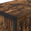 Bathroom Cabinet Smoked Oak 60 X 30 X 60 Cm Particleboard