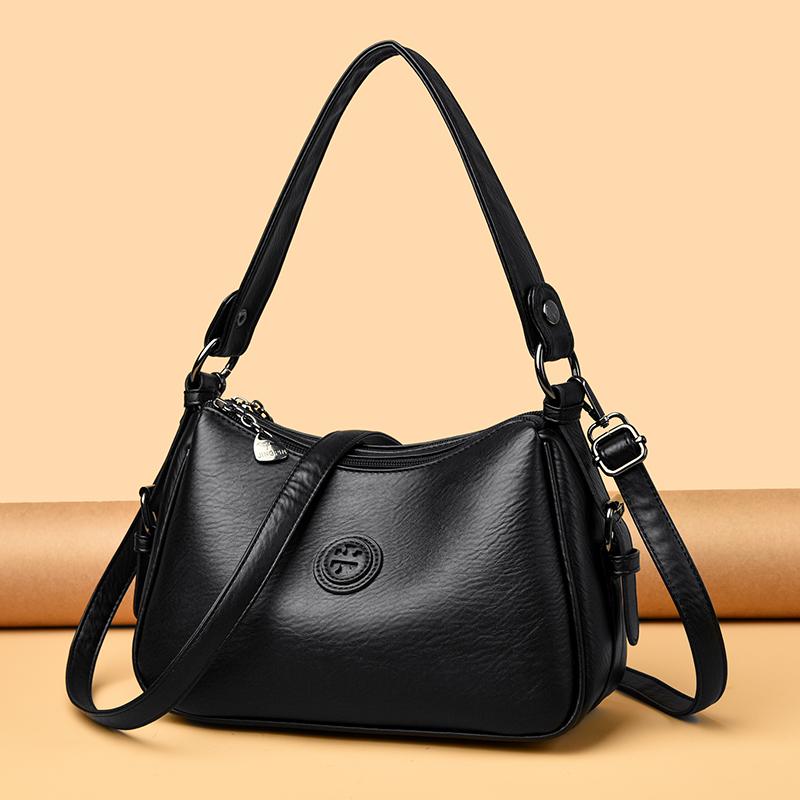 Fashionable Womens Shoulder Bag Women Moon Shape Crossbody Bag Detachable Wide Strap ForIdeal for Daily Outing Shopping Date Casual Wear