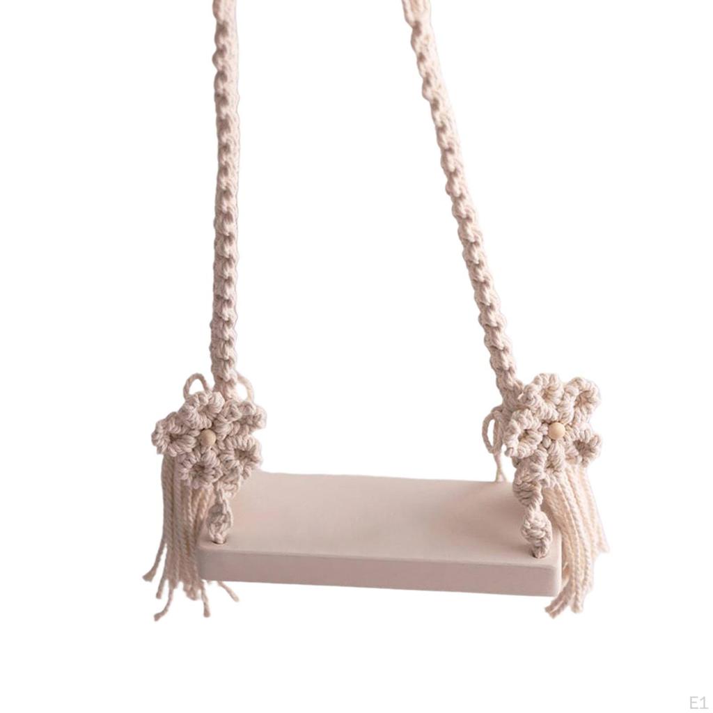 Schommelstoel Foto Thema Props Poseren Achtergrond voor Buiten Verjaardagsdecoratie Kinderen