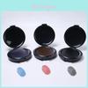 Portable Fingerprint Ink Pad Mini Quick-drying Ink For Clear Imprints In Red Blue And Black