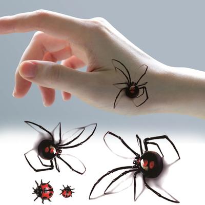 Waterproof Tattoo Sticker 3D Effect Spider Body Fashion Design Temporary Ultra Thin Art Sticker